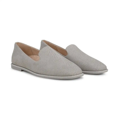 Willa 2.0 Slip on Flat Paloma Grey Nubuck