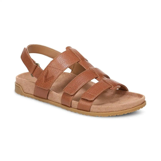 Eureka Strappy Sandal Tan Leather