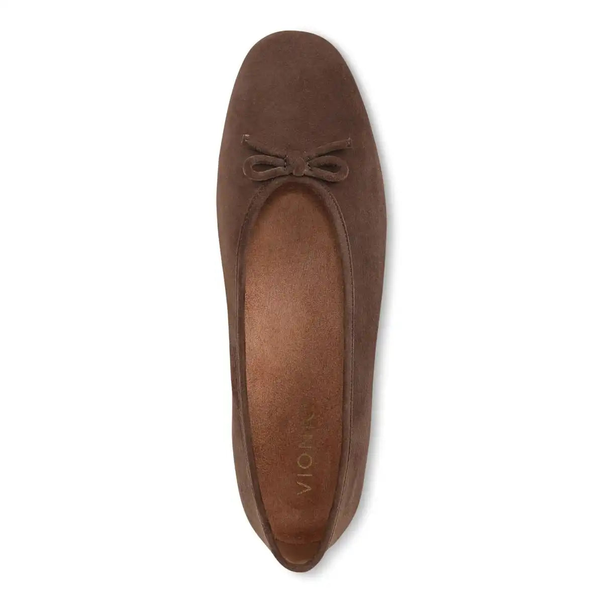 Larissa Wedge Flat Driftwood Suede