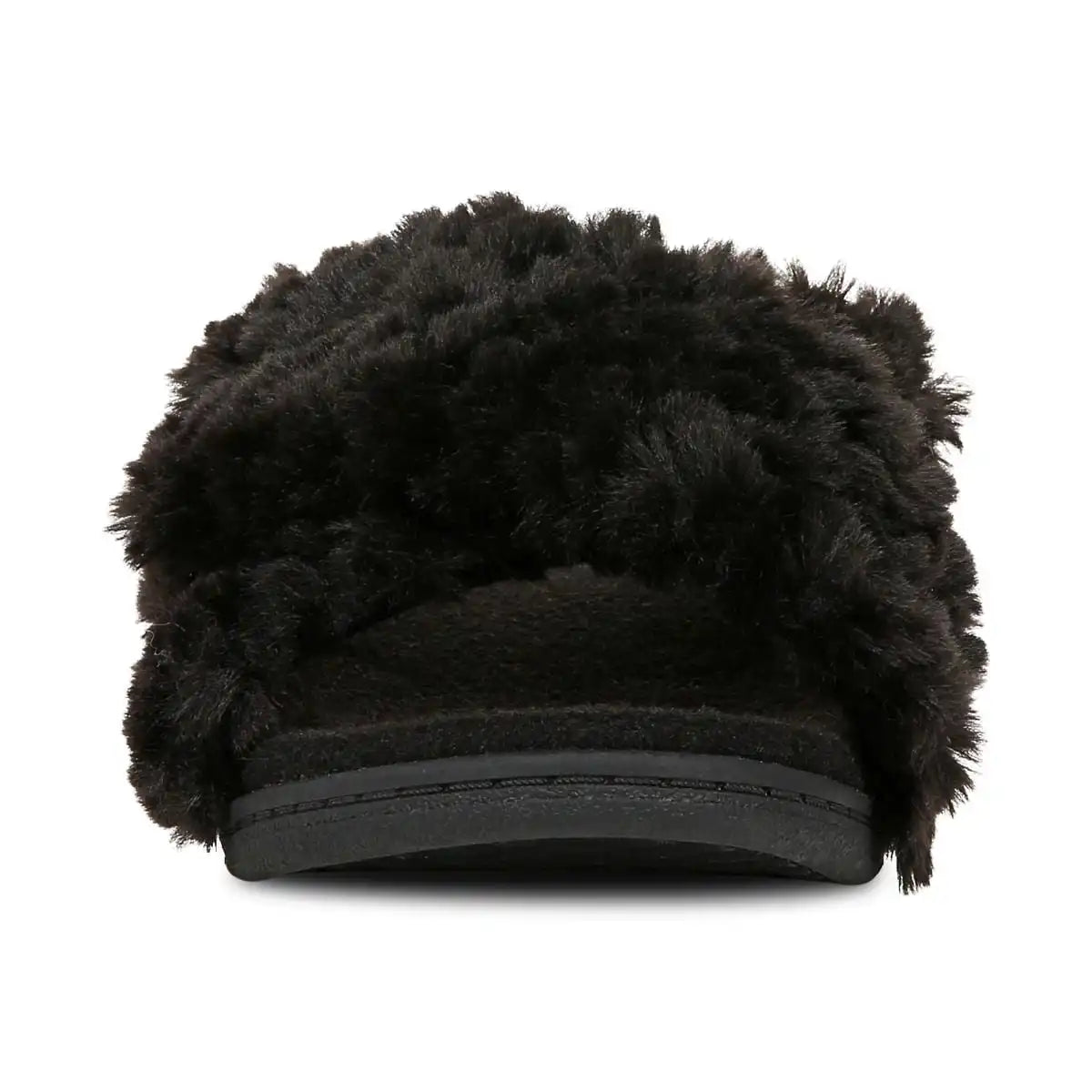 Relax II Slippers Black Fur