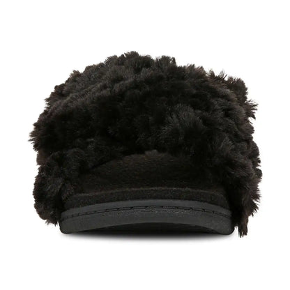Relax II Slippers Black Fur