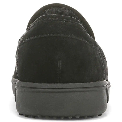 Gustavo Slipper Black Suede