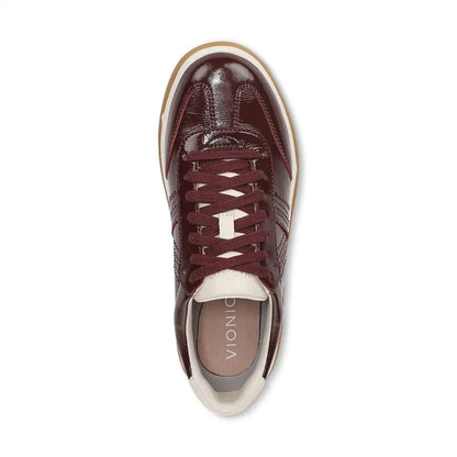 City Walk Sneaker Redwood Wine Patent