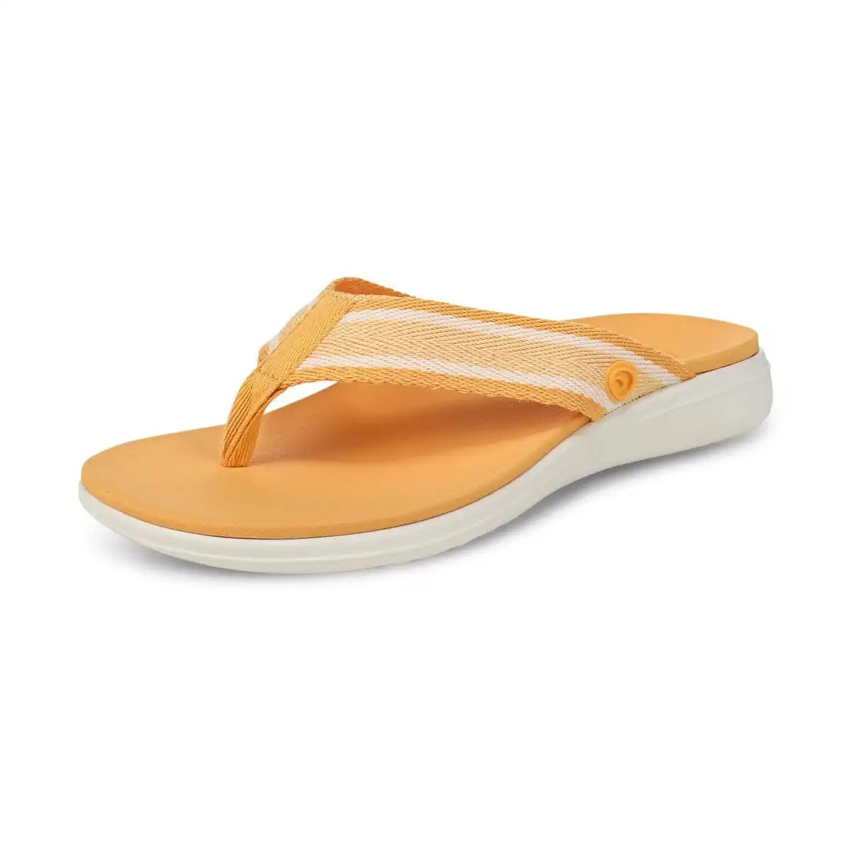 Beach Indigo Toe Post Sandal Amber Yellow Multi