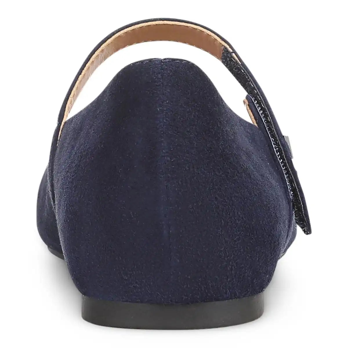 Alameda Mary Jane Flat Navy Suede