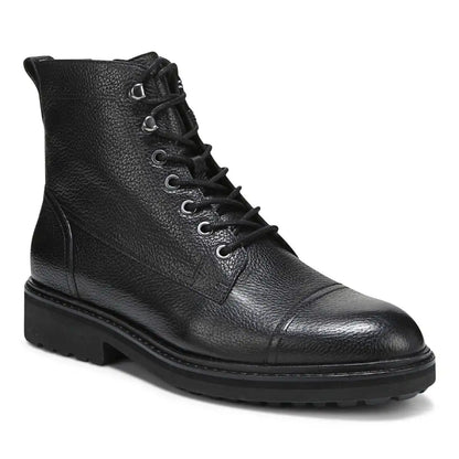 Livermore Lace Up Boot Black Leather