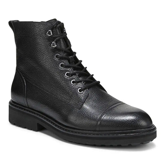Livermore Lace Up Boot Black Leather