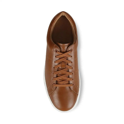 Lucas II Lace Up Sneaker Tan Leather