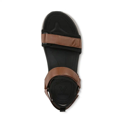 Men's Walk Max Wanderer Sandal Hazelnut Leather