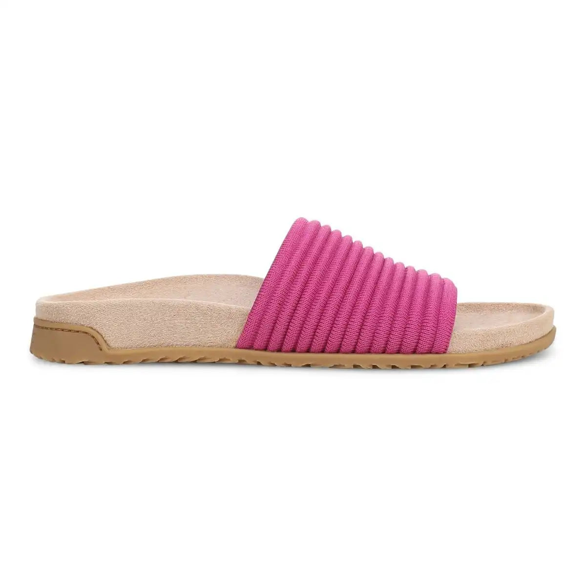 Evie Knit Slide Sandal Rose Violet