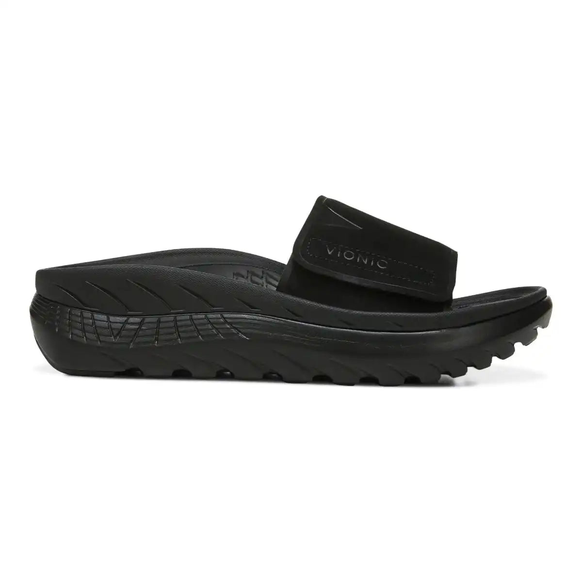Rejuvenate Recovery Sandal Black Black