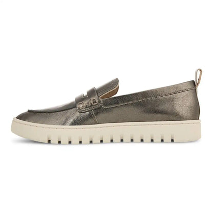 Uptown Loafer Gunmetal Leather