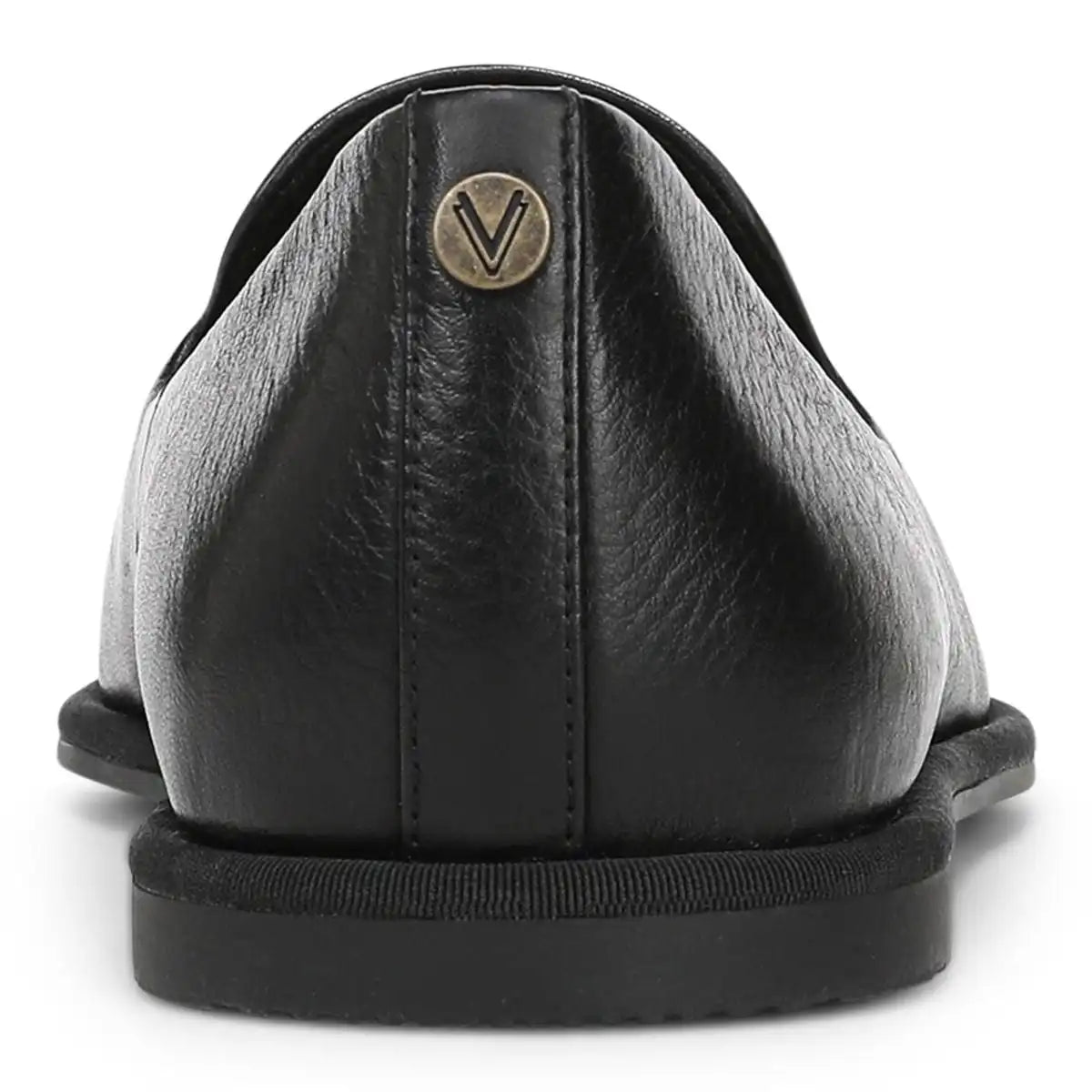 Willa 2.0 Slip on Flat Black Leather
