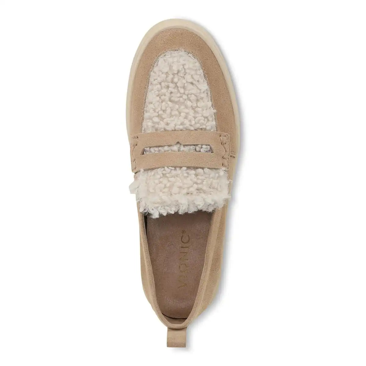 Uptown Cozy Loafer Iced Coffee Suede