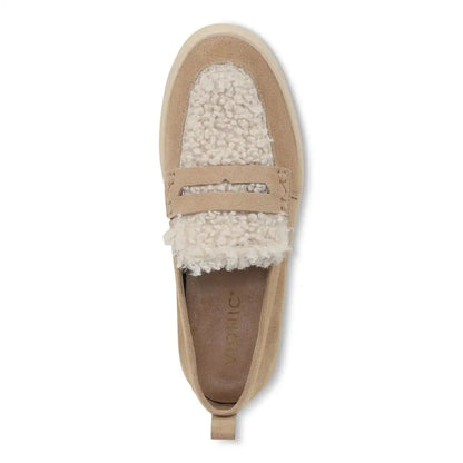 Uptown Cozy Loafer Iced Coffee Suede