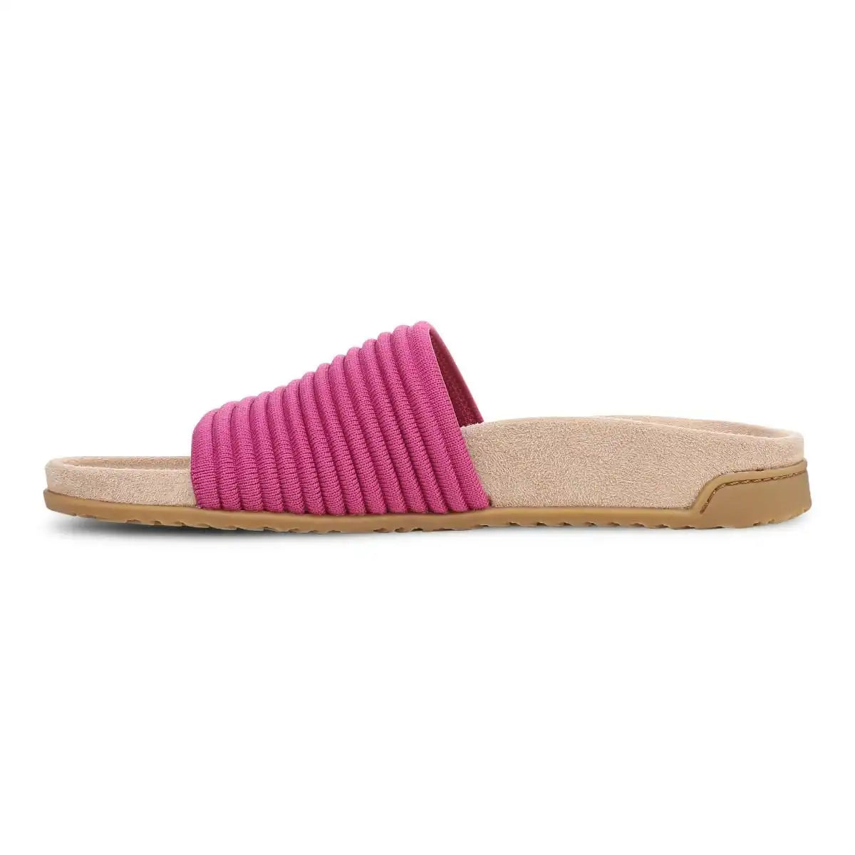 Evie Knit Slide Sandal Rose Violet