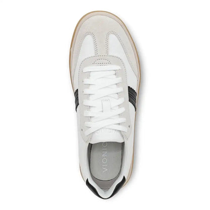City Walk Sneaker White Black Leather