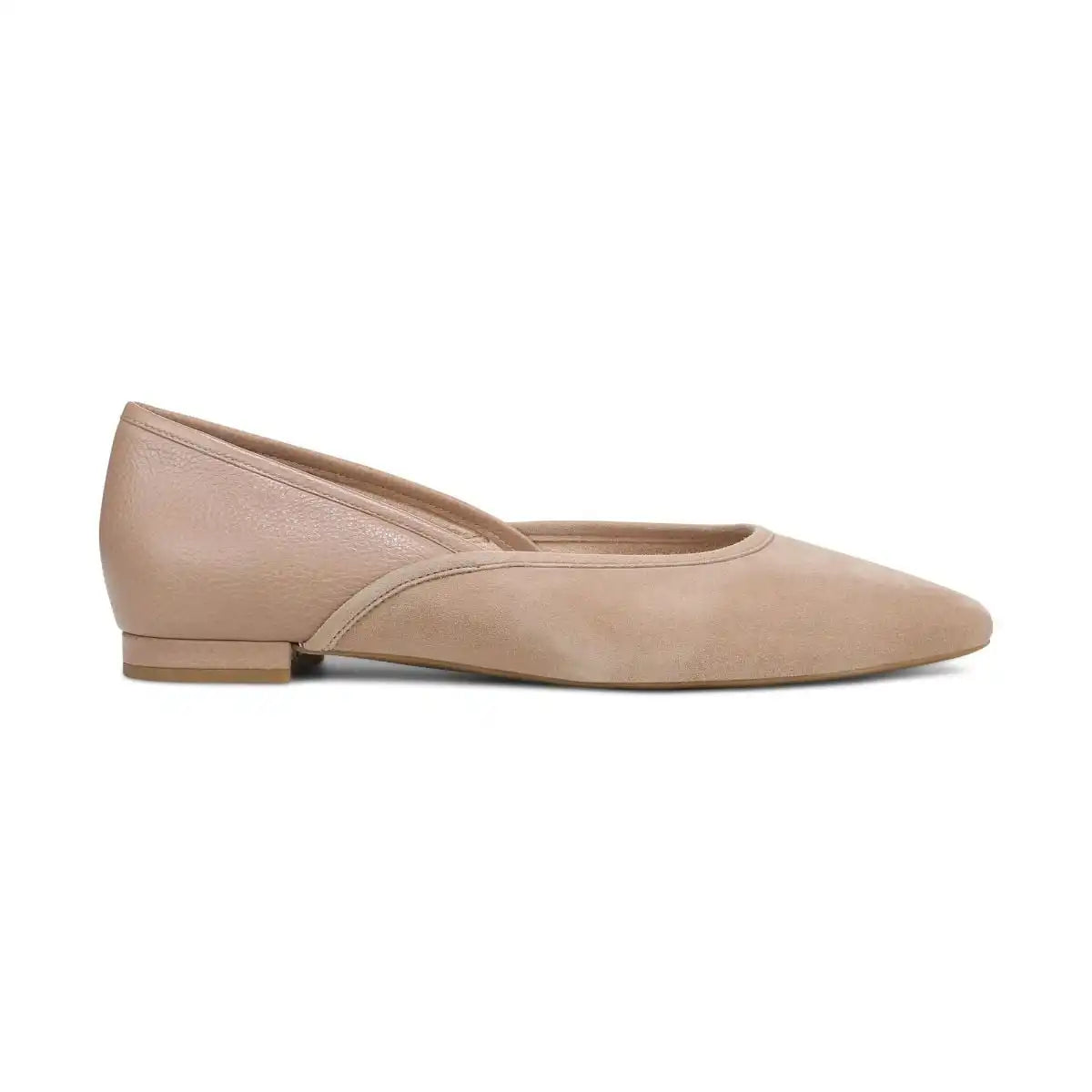 Gracia Ballet Flat Desert Sand Suede
