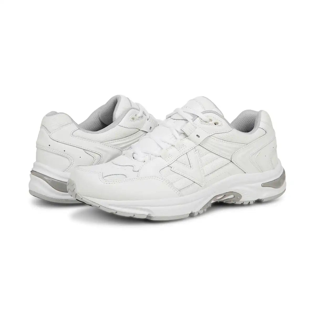 Men's 23Walk 2.0 Sneaker White Leather