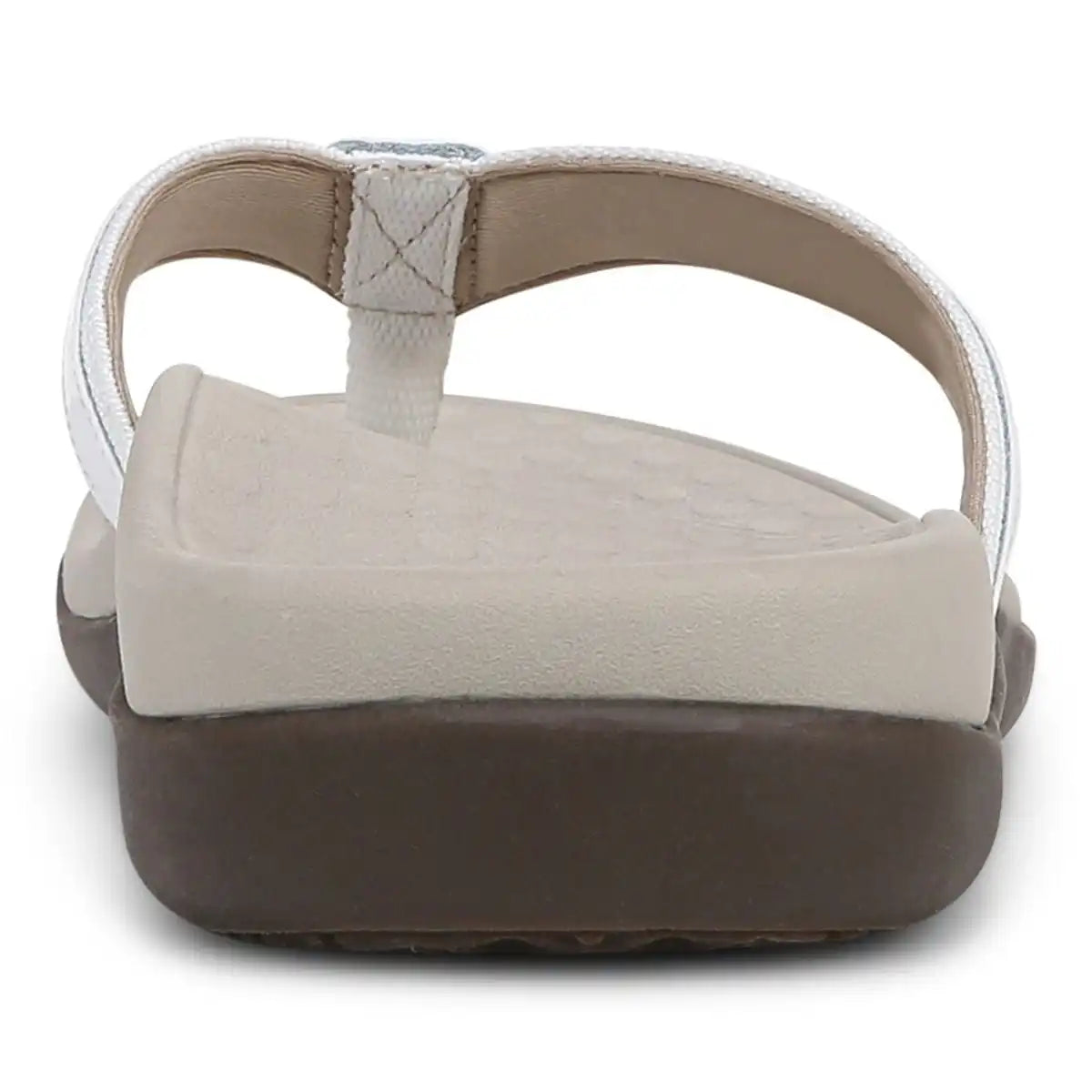 Tide II Toe Post Sandal White