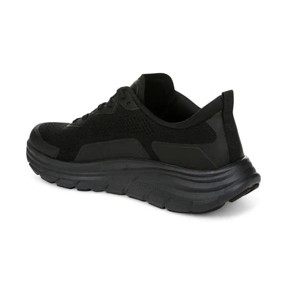 Men's Walk Max Lace Up Sneaker Black Black
