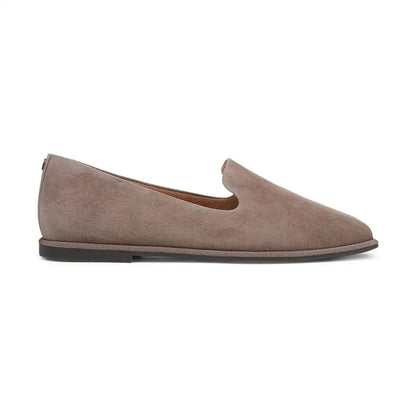 Willa 2.0 Slip on Flat Driftwood Suede