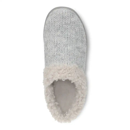 Cheyenne Mule Slipper Light Grey