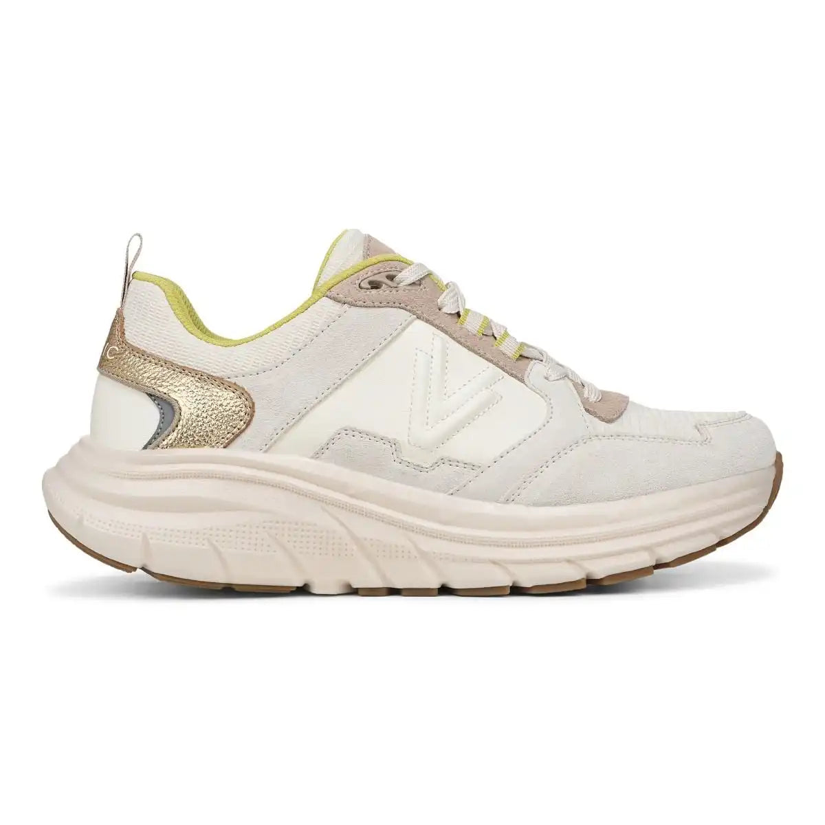Walk Max Skyline Sneaker Ivory Gold