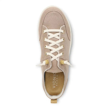 Beach Pismo 2.0 Casual Sneaker Lucid Beige Stretch Fabric