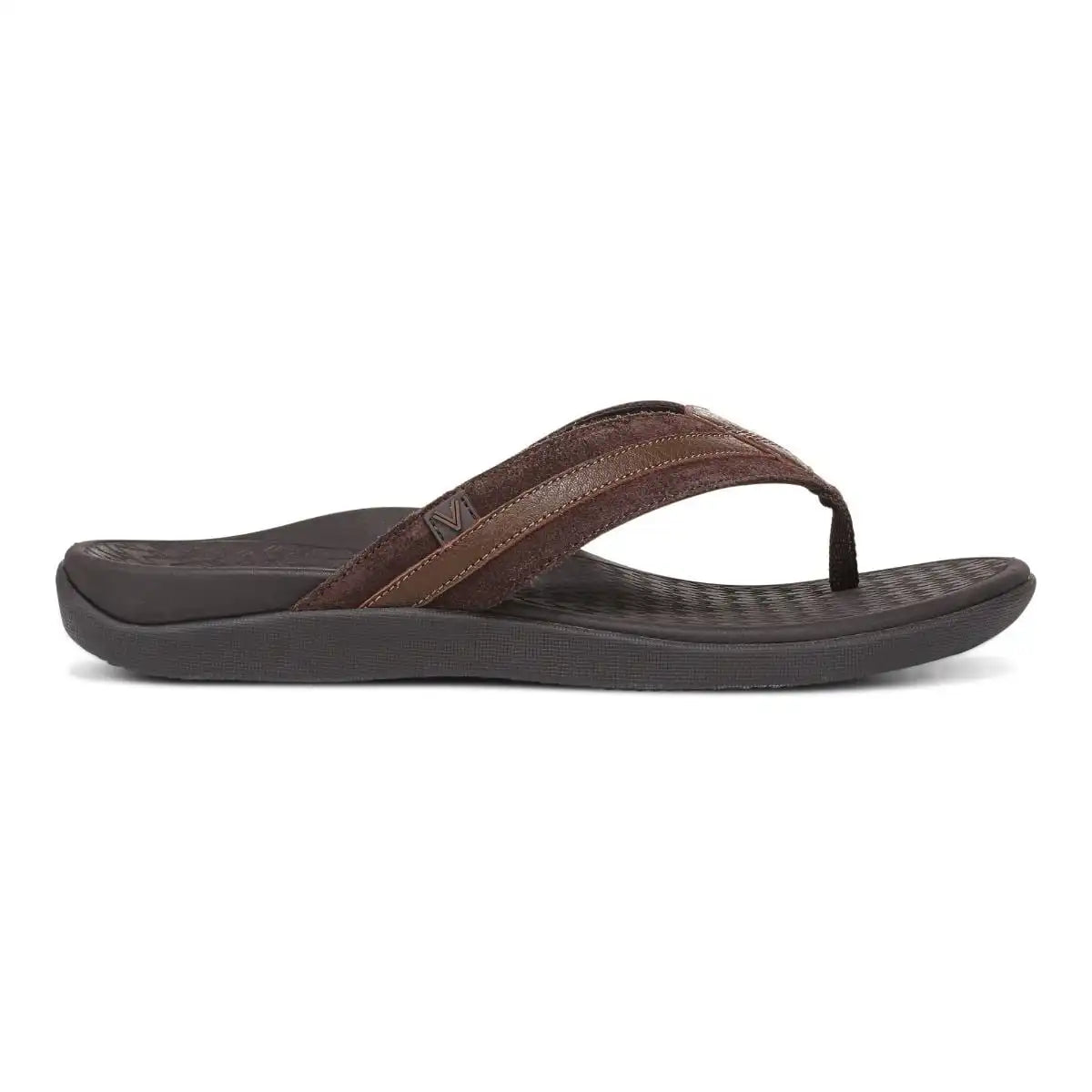 Men's Tide II Toe Post Sandal Chocolate Ganache