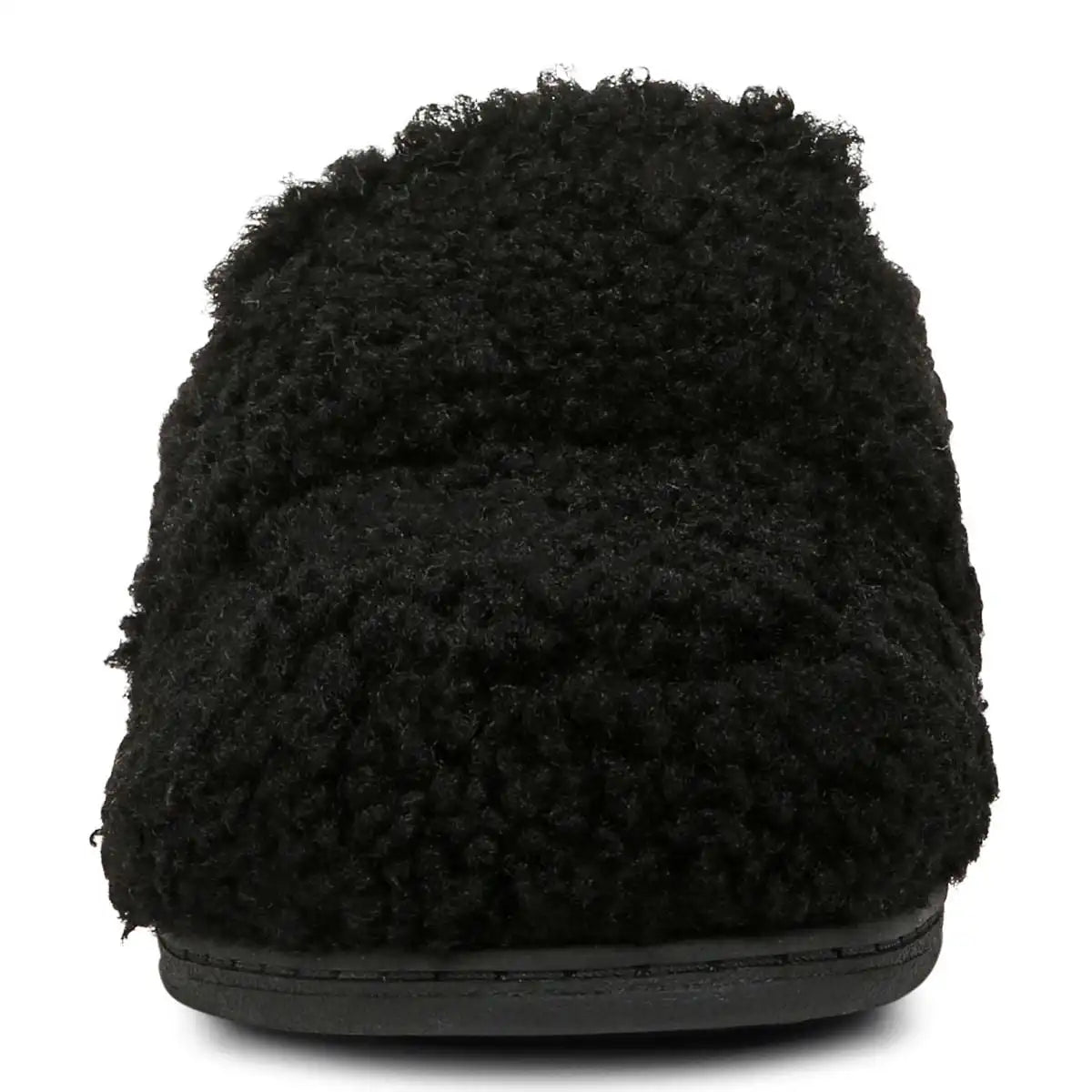 Gemma II Mule Slippers Black Shearling