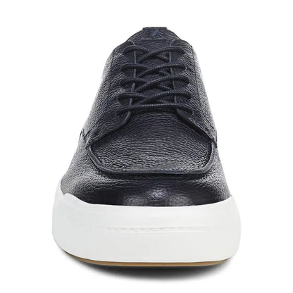 Men's Carter Oxford Lace Up Sneaker Navy Blazer Leather