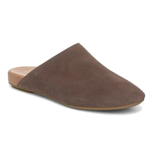 Opal Slip On Mule Driftwood Suede