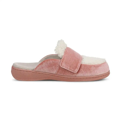 Gemma II Mule Slippers Light Pink Velvet