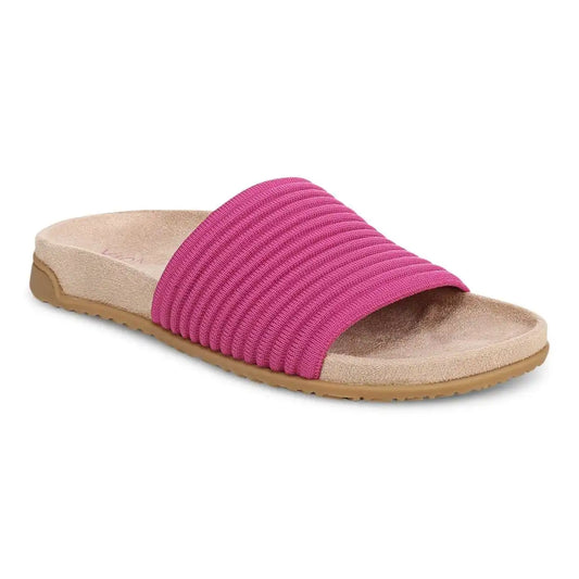 Evie Knit Slide Sandal Rose Violet