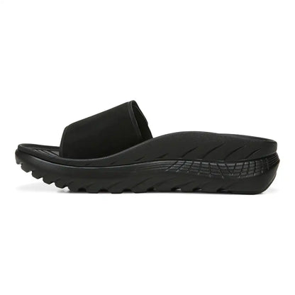 Rejuvenate Recovery Sandal Black Black
