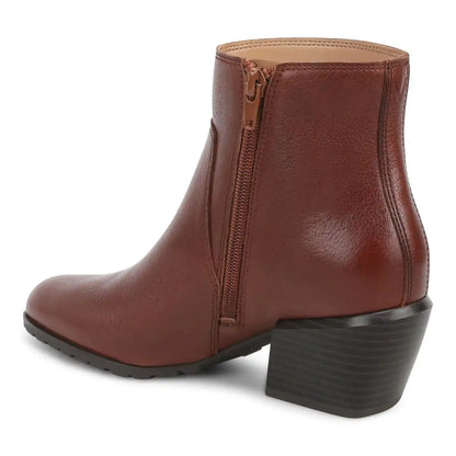 Bianca Ankle Boot Baked Clay Leather