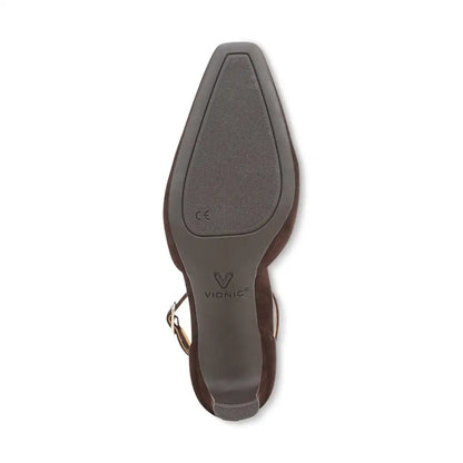 Scarlett Dress Heel Cafe Noir Suede