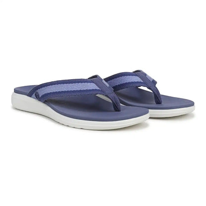 Beach Indigo Toe Post Sandal Marlin Blue Multi