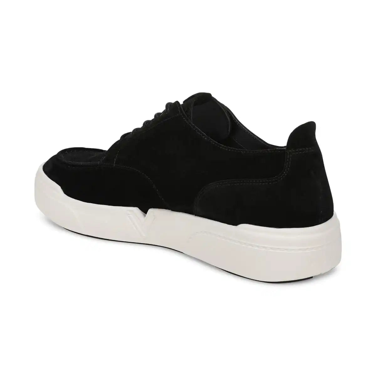 Men's Carter Oxford Lace Up Sneaker Black Suede
