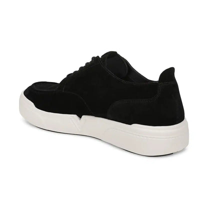 Men's Carter Oxford Lace Up Sneaker Black Suede
