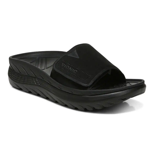 Rejuvenate Recovery Sandal Black Black
