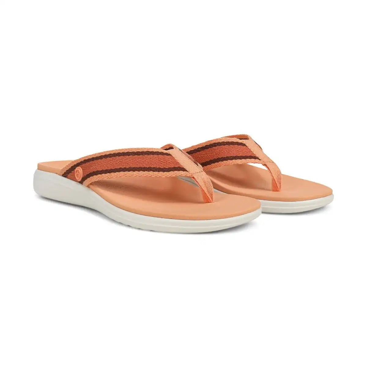 Beach Indigo Toe Post Sandal Shell Coral Multi