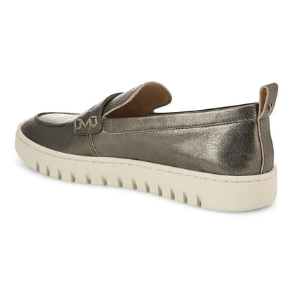 Uptown Loafer Gunmetal Leather