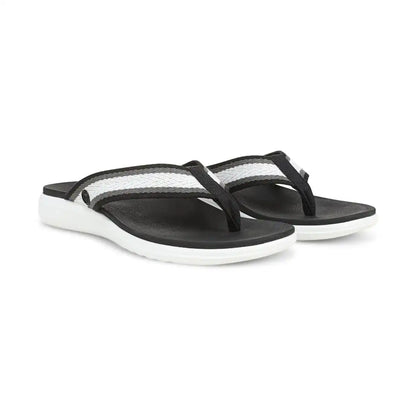 Beach Indigo Toe Post Sandal Black Multi