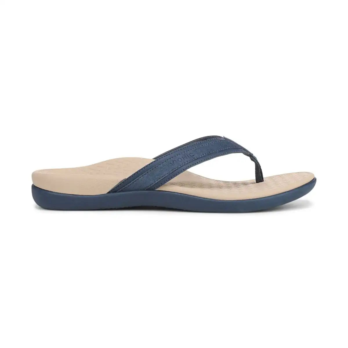 Tide 2.0 Toe Post Sandal Dark Denim Suede