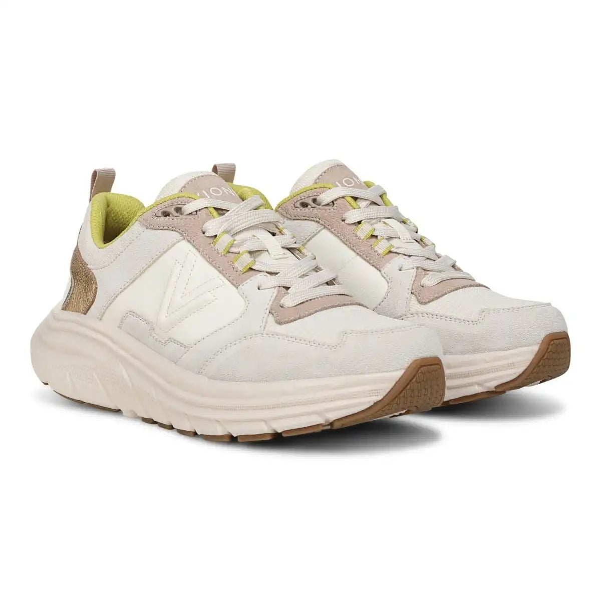 Walk Max Skyline Sneaker Ivory Gold