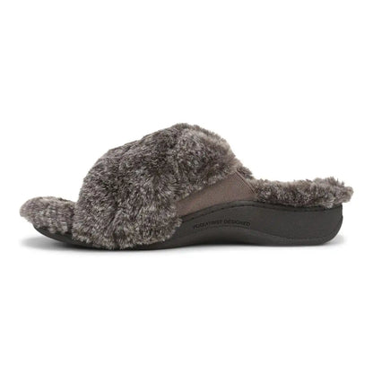 Relax II Slippers Dark Brown Fur