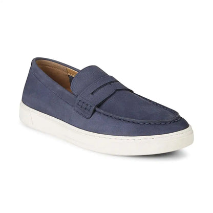 Thompson Slip On Loafer Navy Nubuck