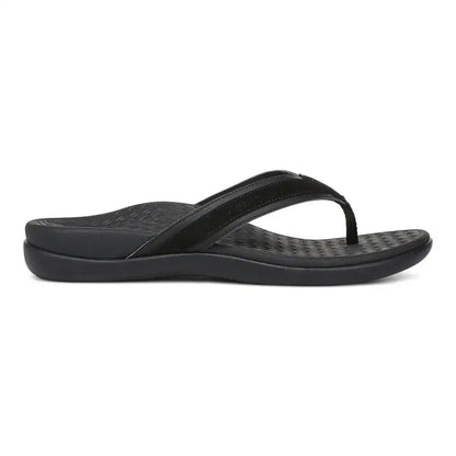 Tide 2.0 Toe Post Sandal Black Suede